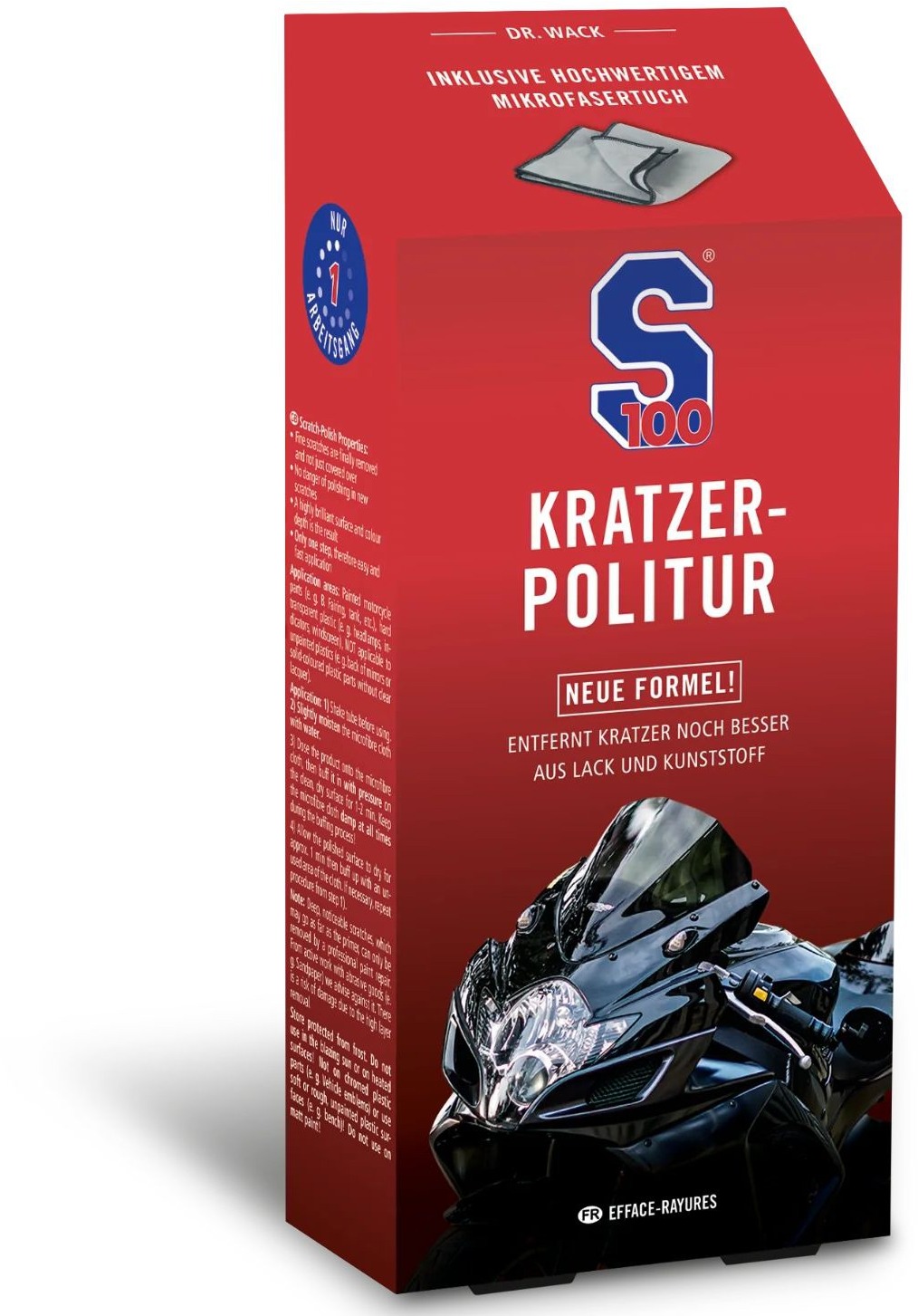 S100 odstraňovač škrábanců - Kratzer-Politur 50 ml