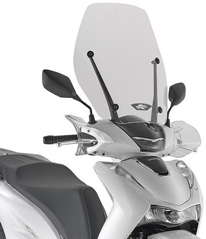 Kappa KD1181ST čiré plexi HONDA SH 125 / 150