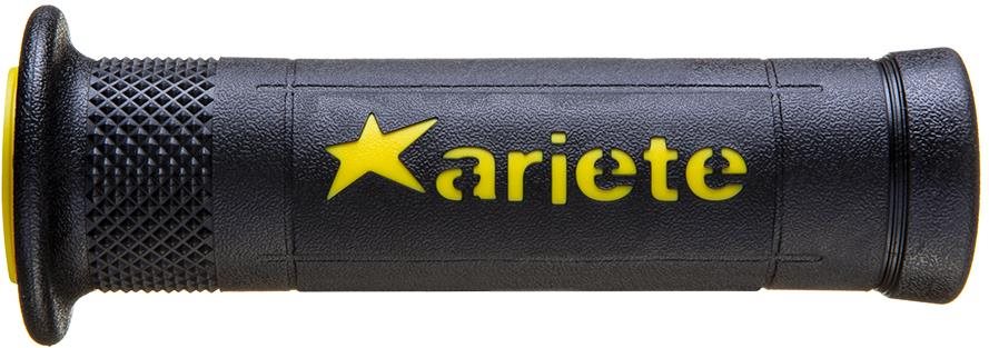 ARIETE žluté silniční moto rukojeti
