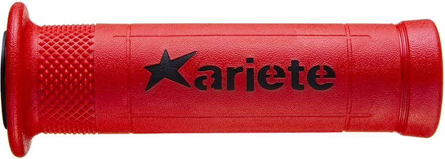 ARIETE červené silniční moto rukojeti