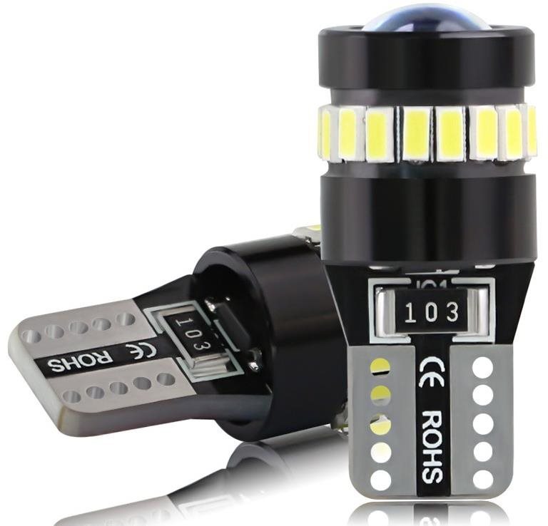 SEFIS LED žárovka 224 W5W T10 12V 19SMD