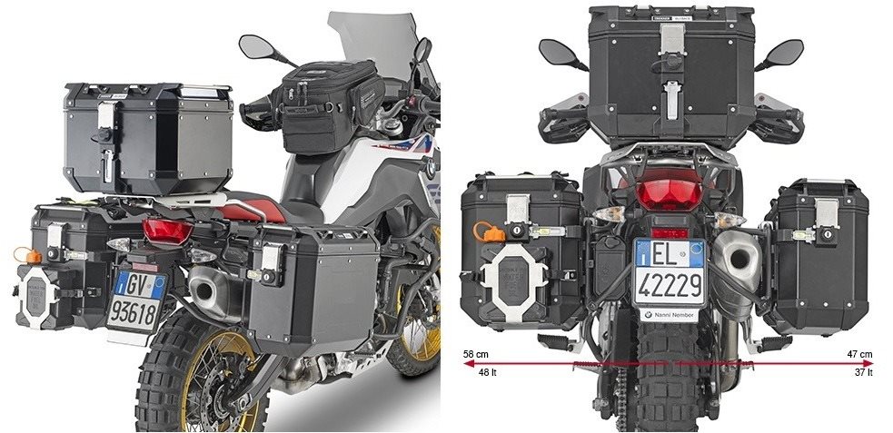 KAPPA KL5127CAM nosič bočních kufrů BMW F 750 GS / 850 GS / Adventure