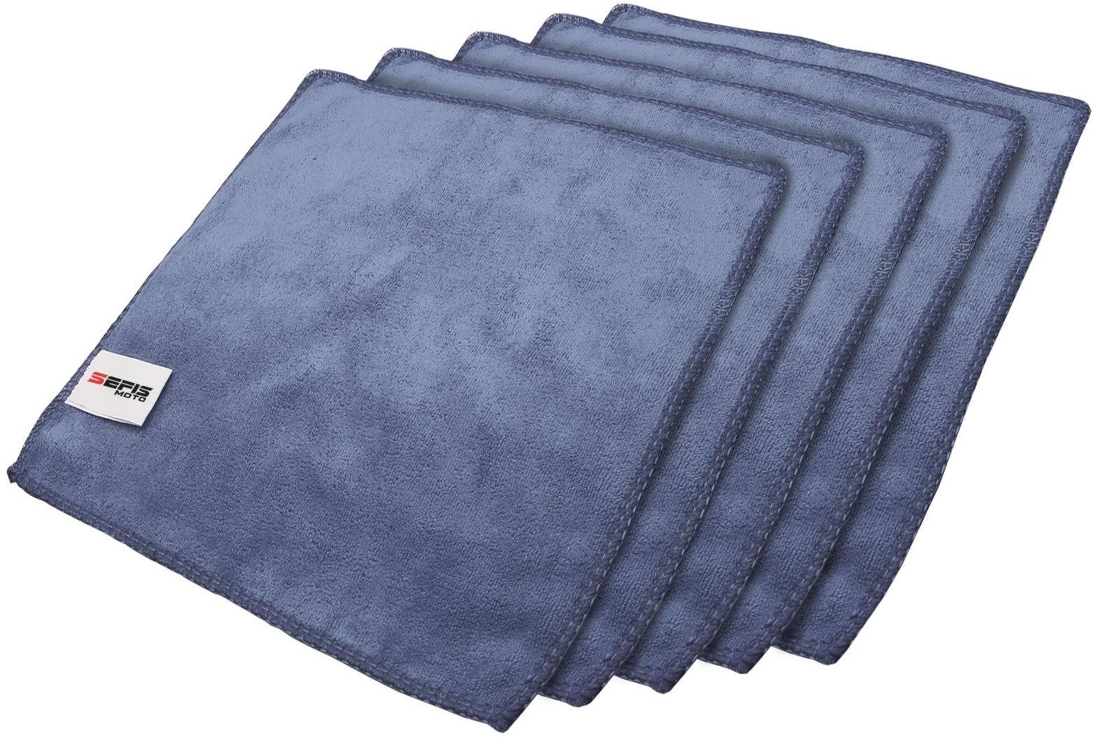 SEFIS mikrovláknová čisticí utěrka GMS450 25*25cm šedá 5ks