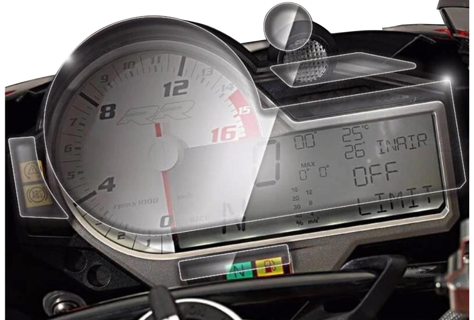 SEFIS ochranná fólie budíků BMW S 1000 R S 1000 RR S 1000 XR 2015 2016 2017 2018