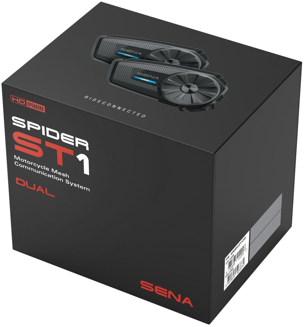 SENA Mesh handsfree headset Spider ST1 (dosah 2 km) (sada 2 jednotek)