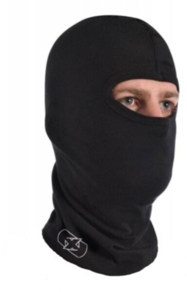 OXFORD kukla na motorku Balaclava Deluxe Merino vlna, černá