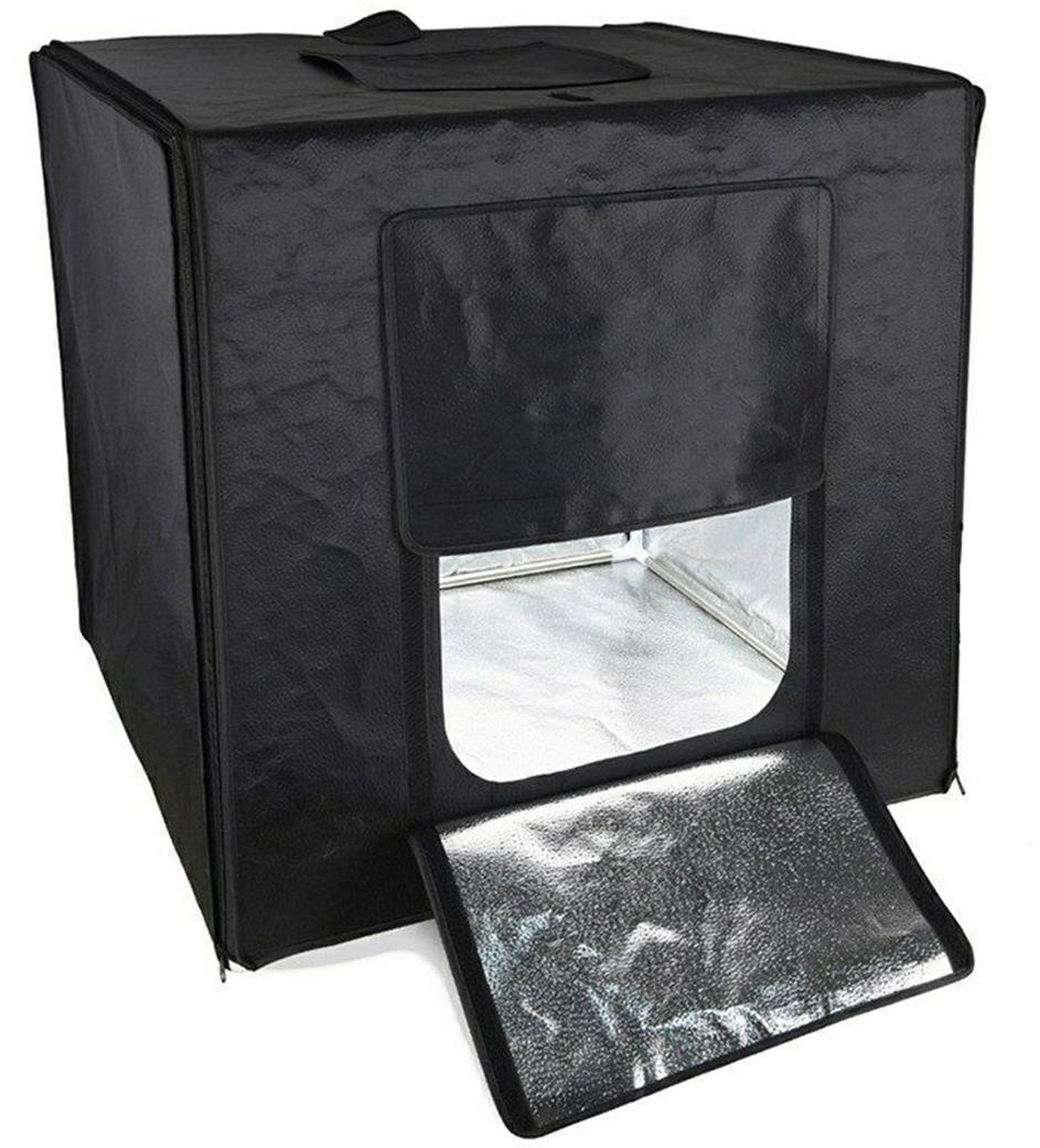 SEFIS LED světelný fotostan - fotobox 40 x 40 x 40 cm