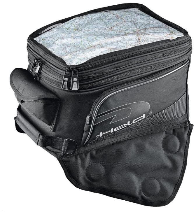 Held CARRY II tankbag na motorku s magnety i popruhy, 13-20 ltr.