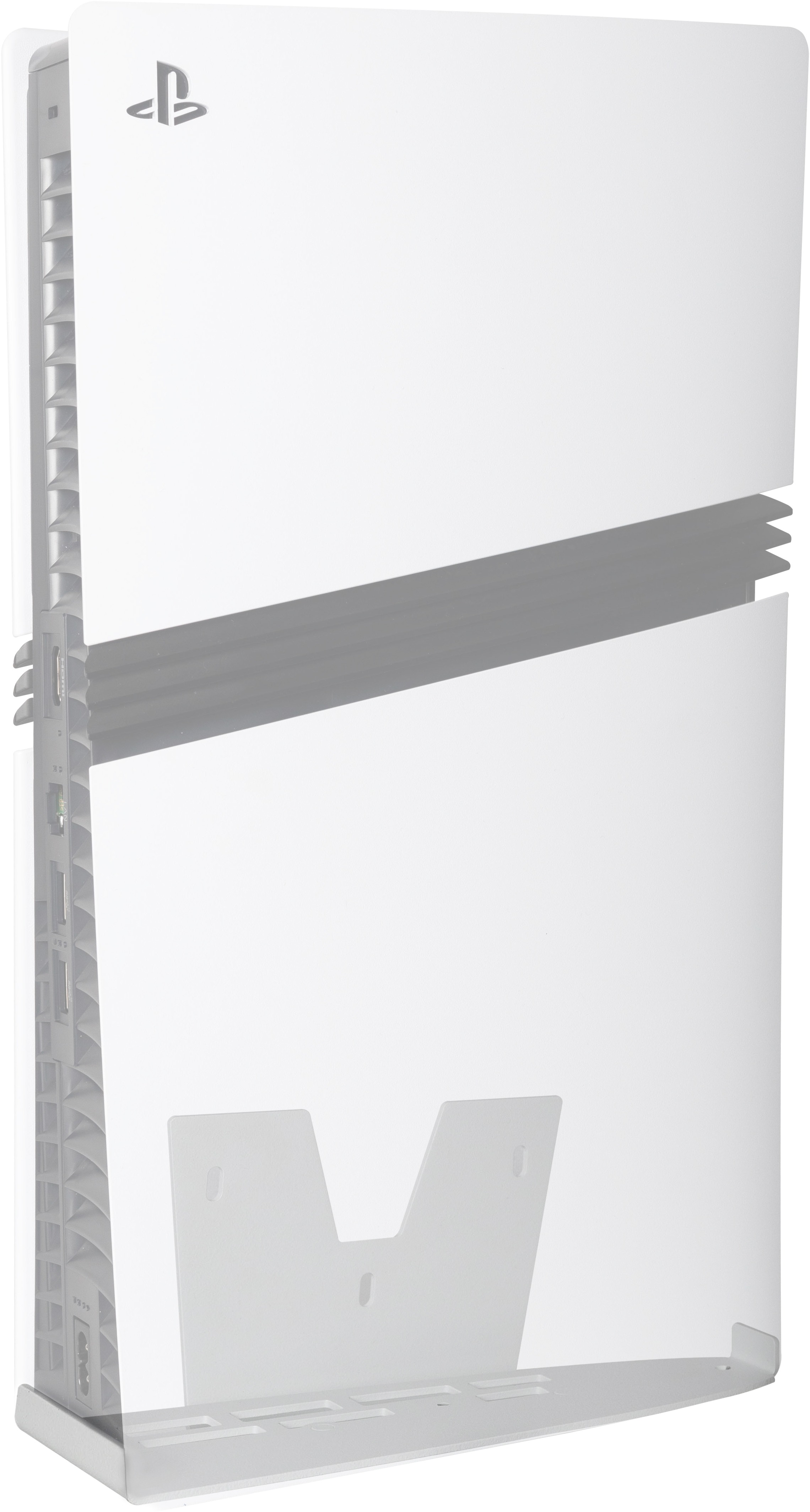 4mount - Wall Mount for PlayStation 5 Pro White + 2x Controller Mount