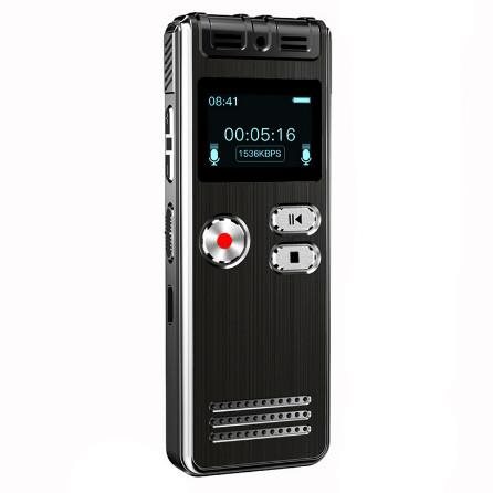 Daklos Profesionální 8GB diktafon 2.0, hlasový záznamník, nahrávání hlasu, zvuku a telefonních hovor