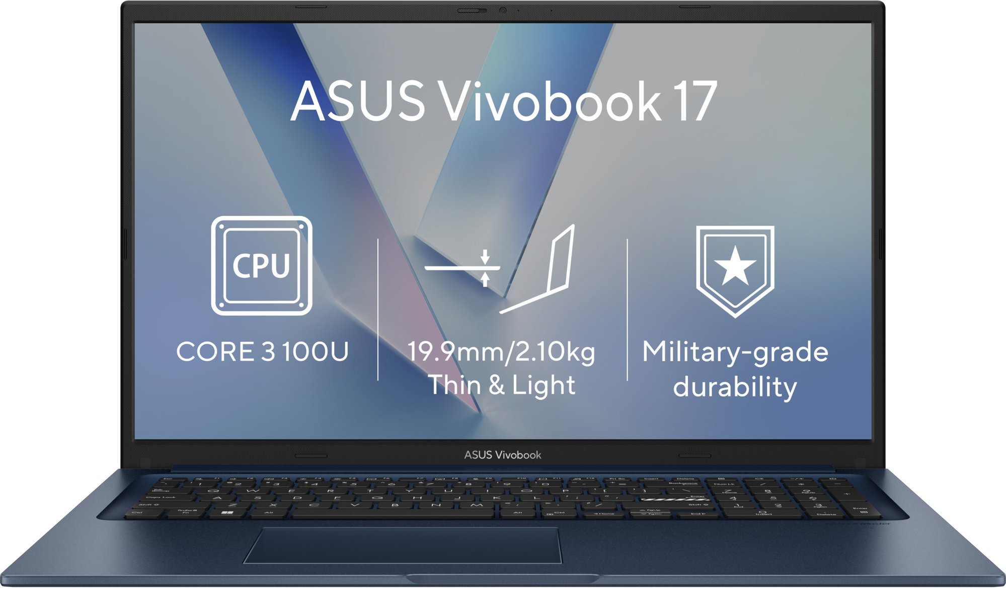 ASUS Vivobook 17 X1704VA-AU1033W Quiet Blue