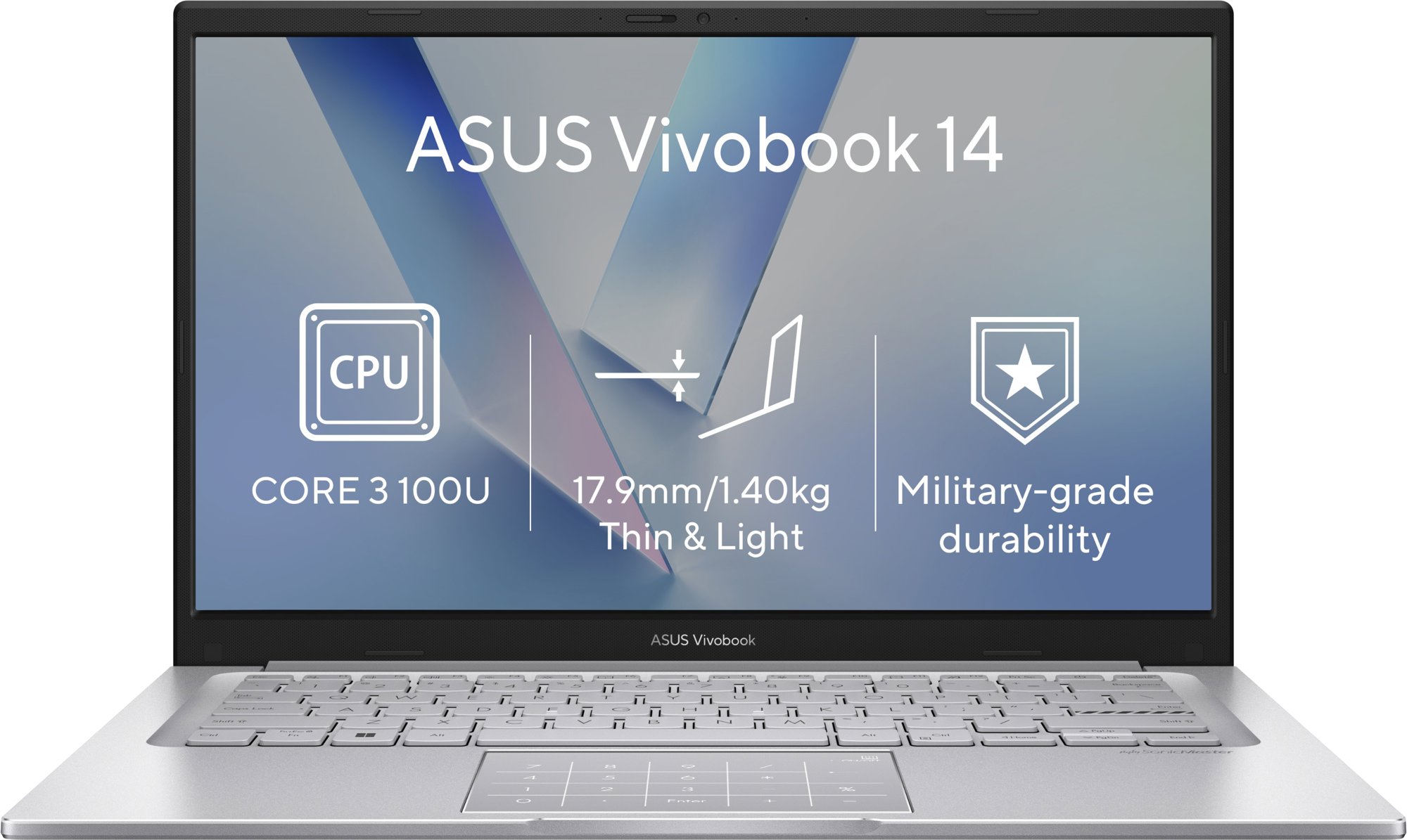 ASUS Vivobook 14 X1404VA-EB2281WZ Cool Silver (bez adaptéru)