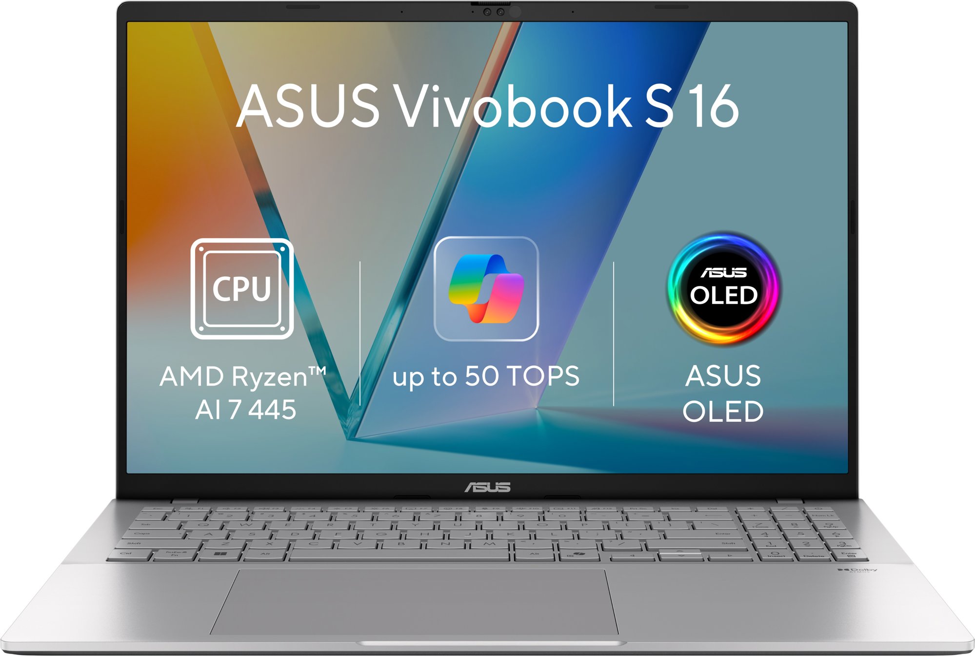 ASUS Vivobook S16 M3607GA-OLED002W Cool Silver