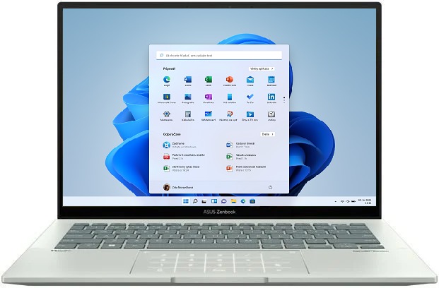 ASUS Zenbook 14 OLED UX3402ZA-KM546W v barvě Aqua Celadon