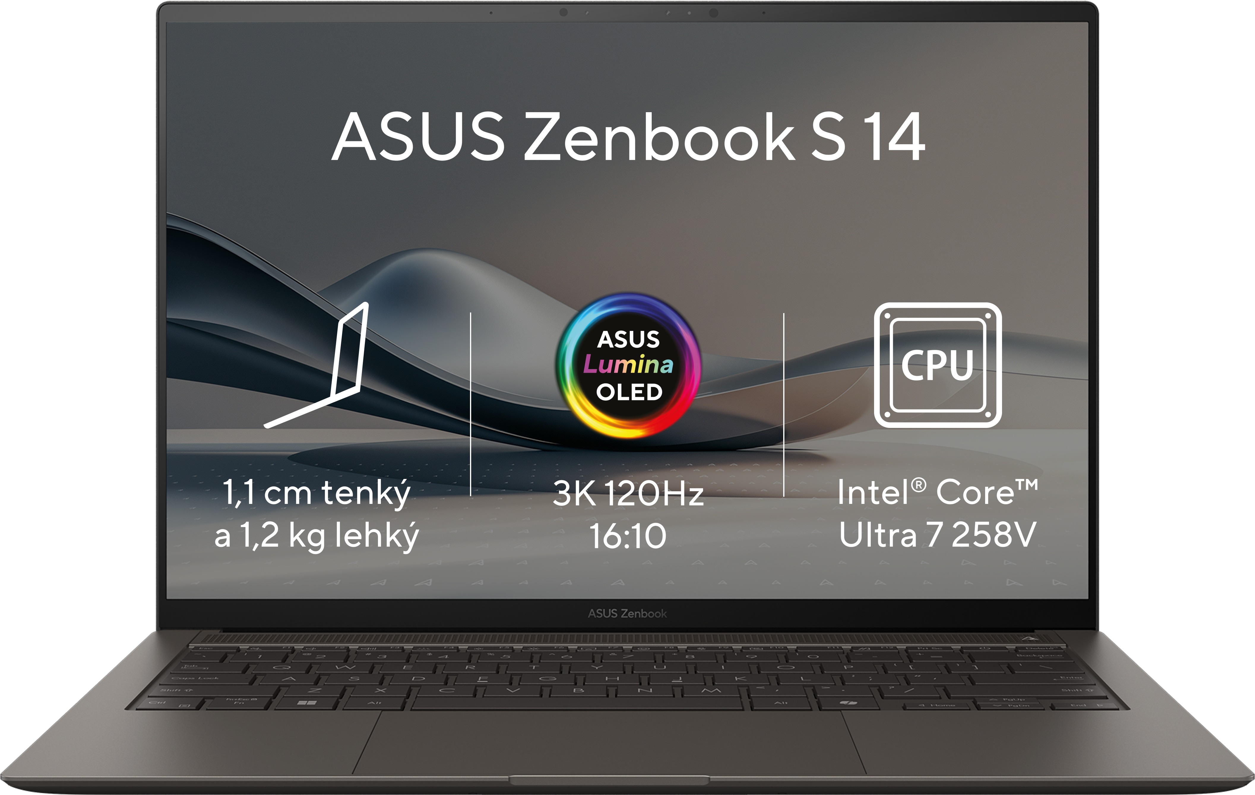 ASUS Zenbook S 14 OLED UX5406SA-OLED093X v Zumaia Gray