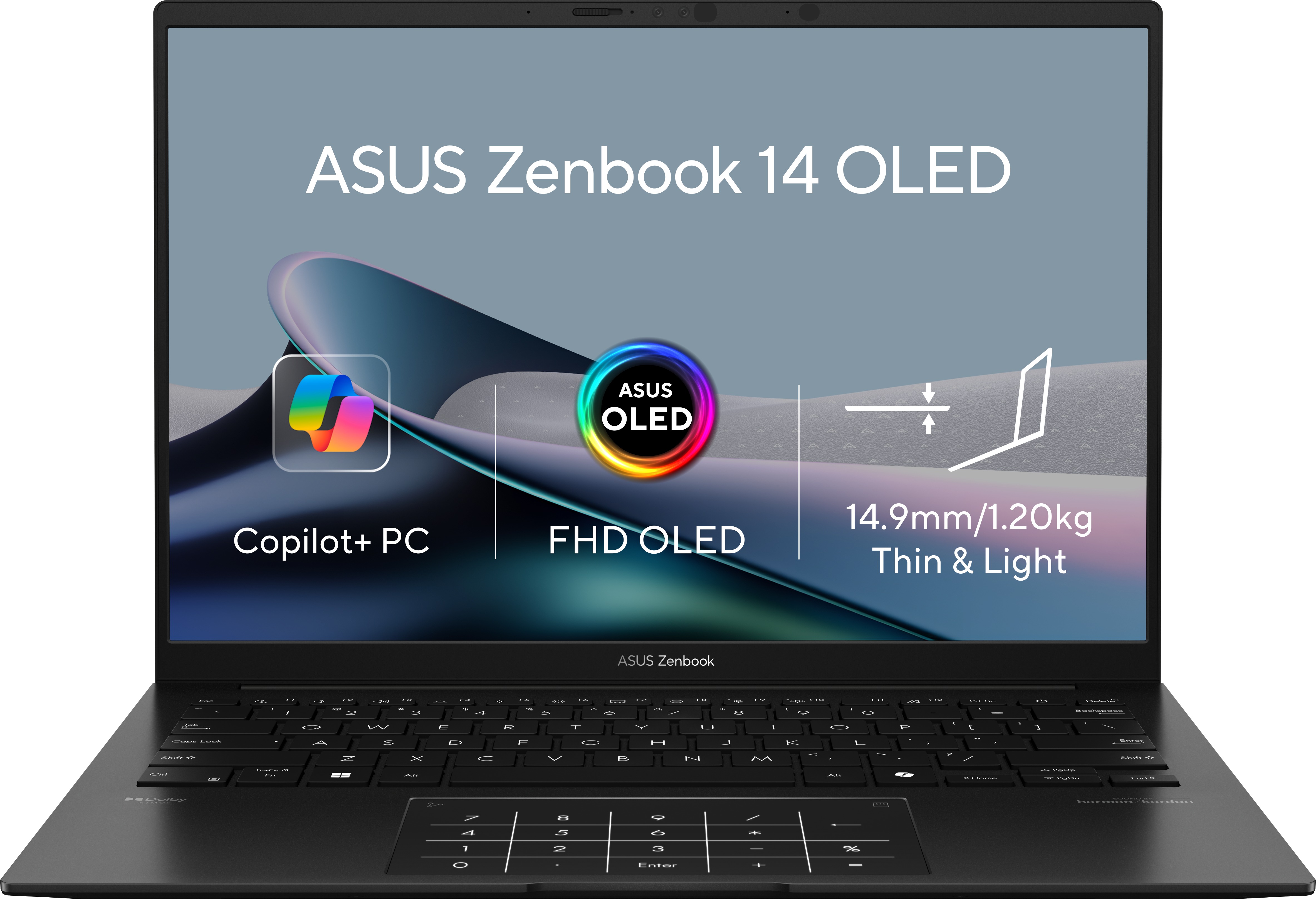 Notebook ASUS Zenbook 14 UM3406KA-OLED122X Jade Black