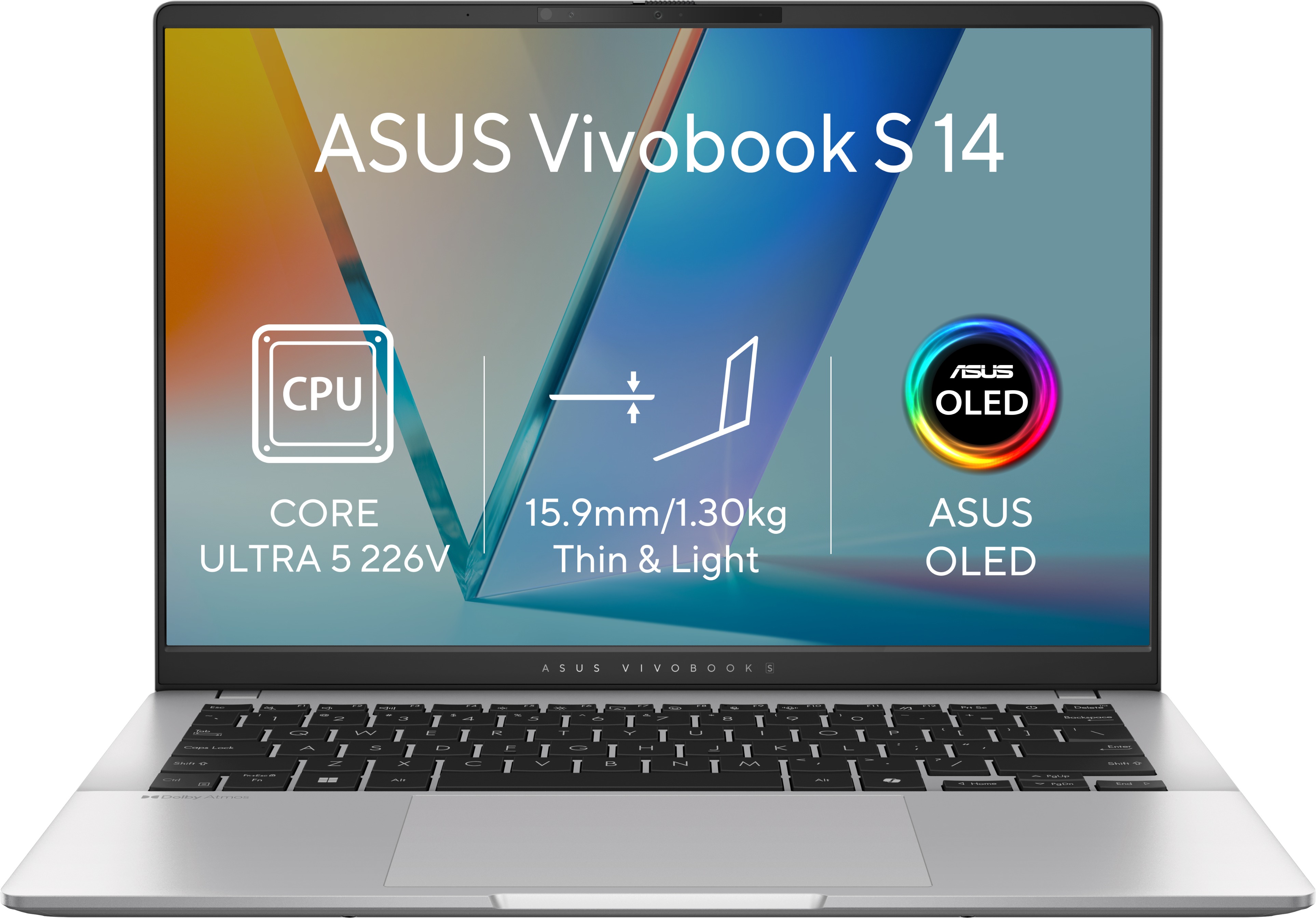 ASUS Vivobook S14 S5406SAL-OLED312WZ Cool Silver (bez adaptéru)