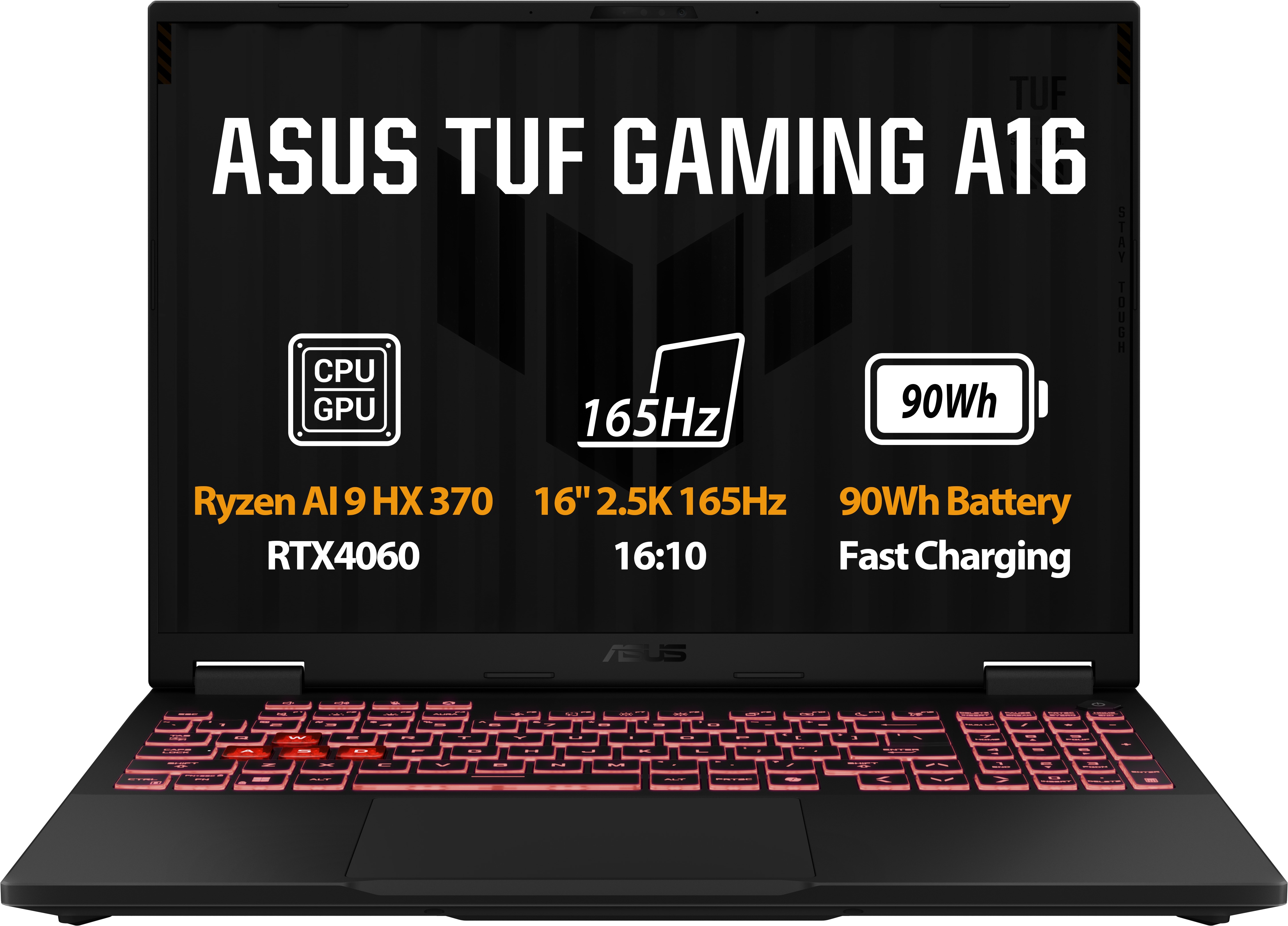 ASUS TUF Gaming A16 FA608WV-QT048X Jaeger Gray kovový