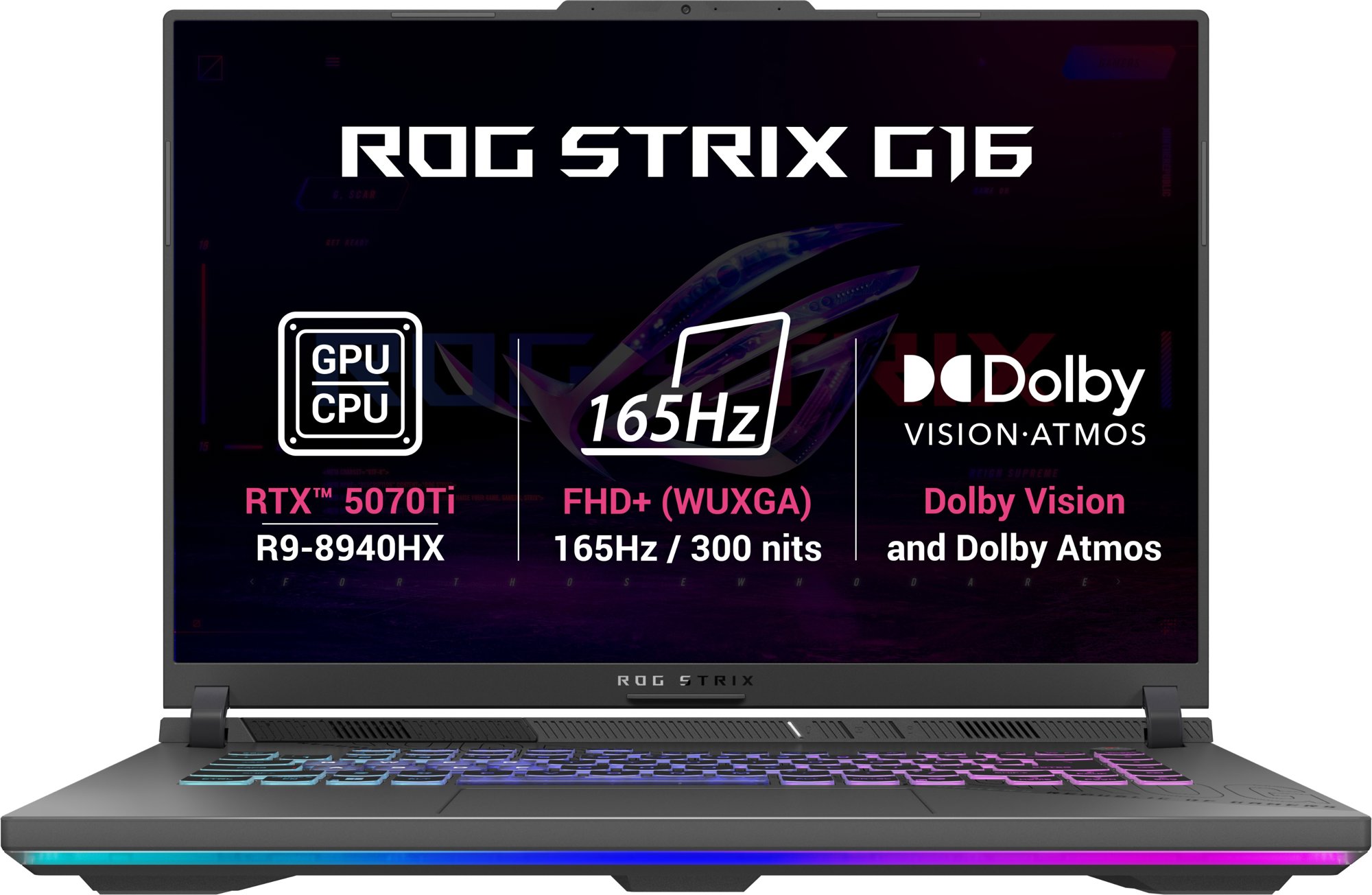 ASUS ROG Strix G16 G614PR-RV162Z Eclipse Gray (bez adaptéru)