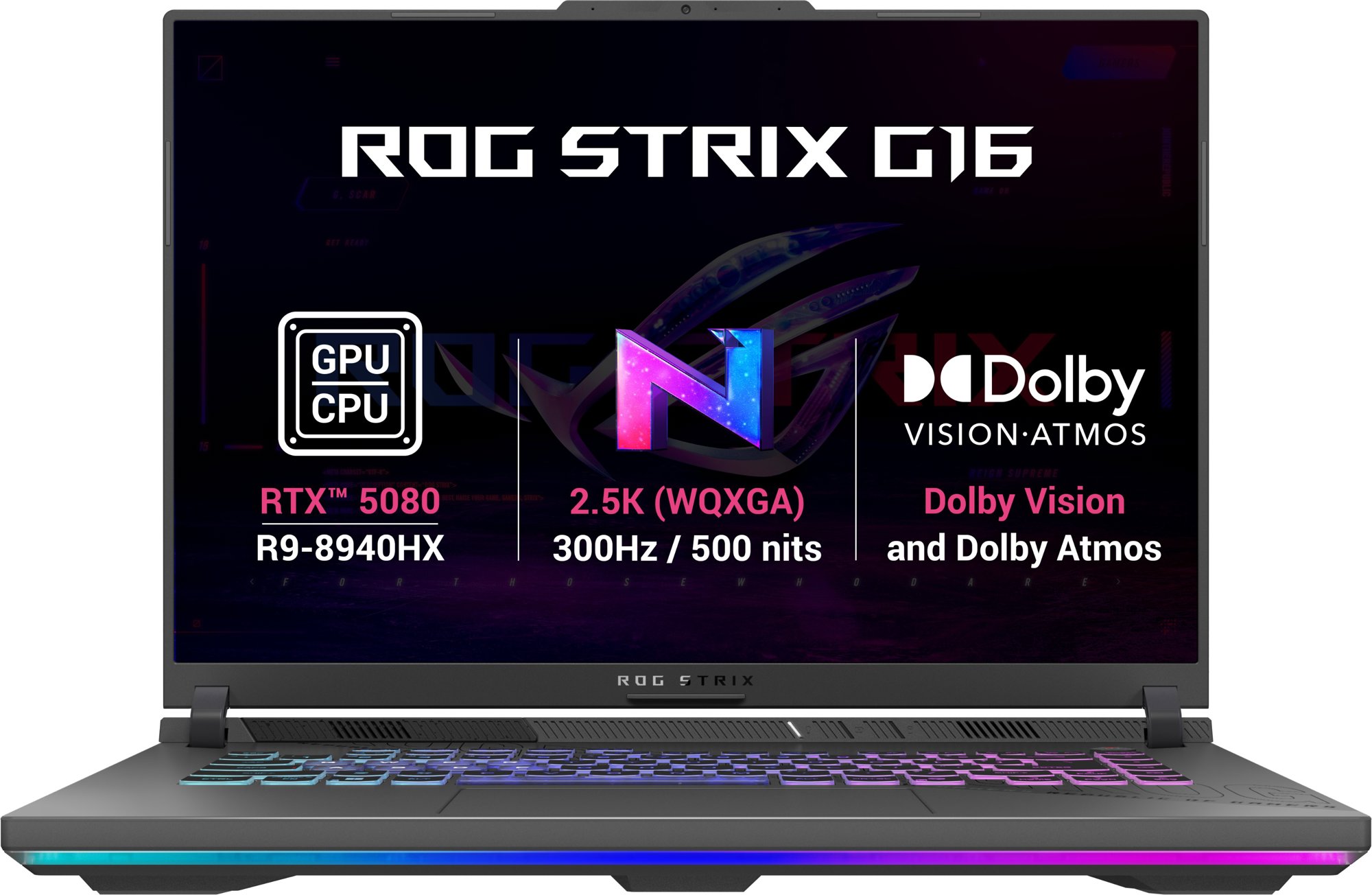 ASUS ROG Strix G16 G614PR-TS150Z Eclipse Gray (bez adaptéru)