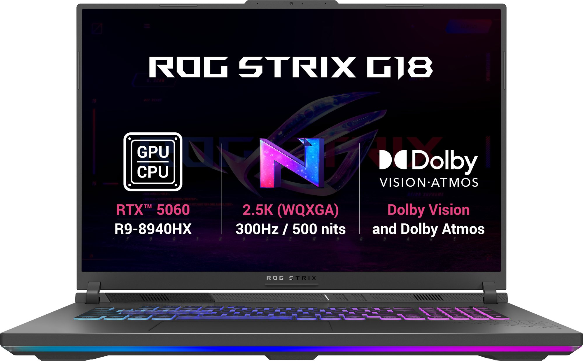 ASUS ROG Strix G18 G814PM-TT091Z Eclipse Gray (bez adaptéru)