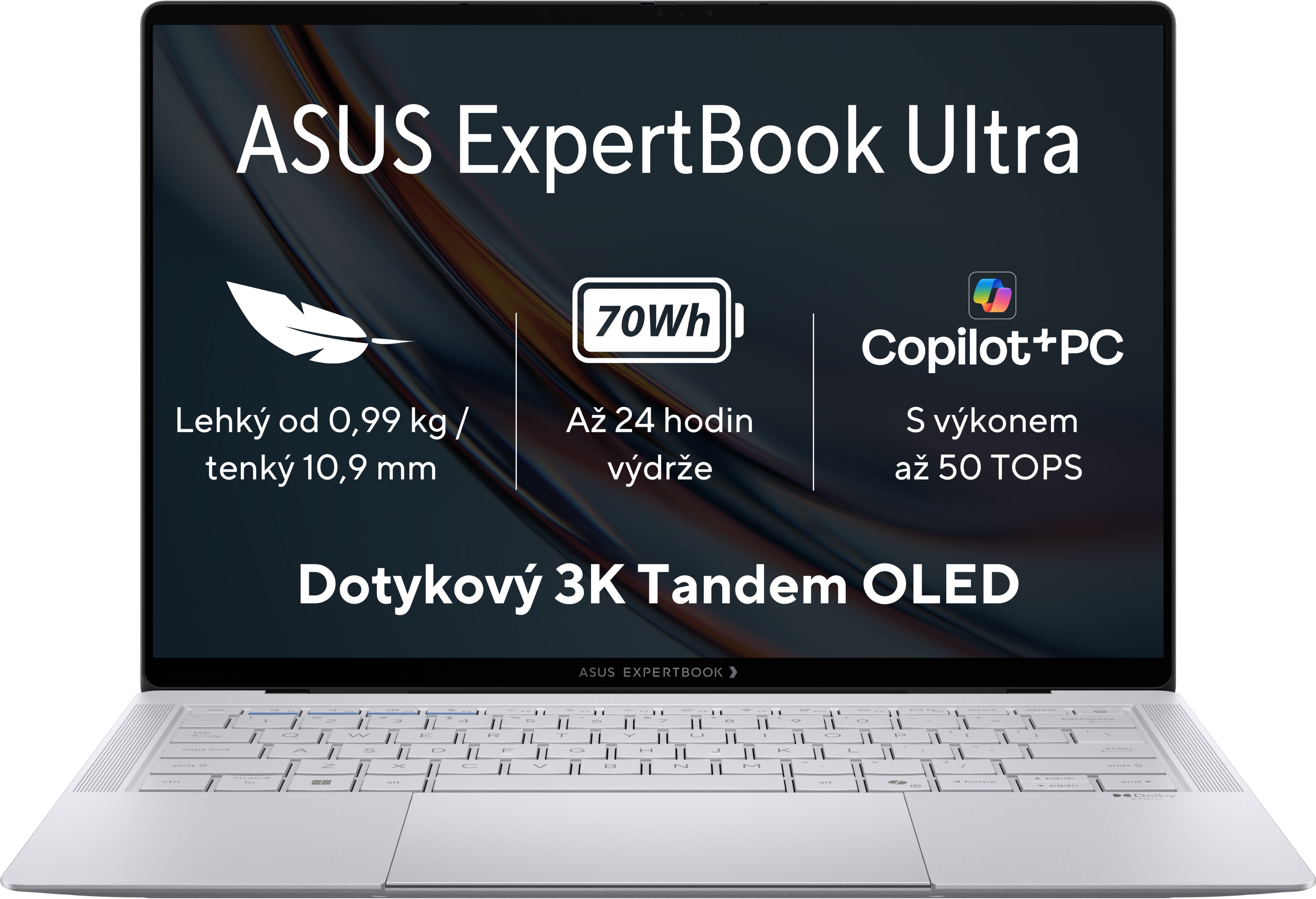 ASUS ExpertBook Ultra B9406CAA-OLEDU7321SX Morn Grey celokovový