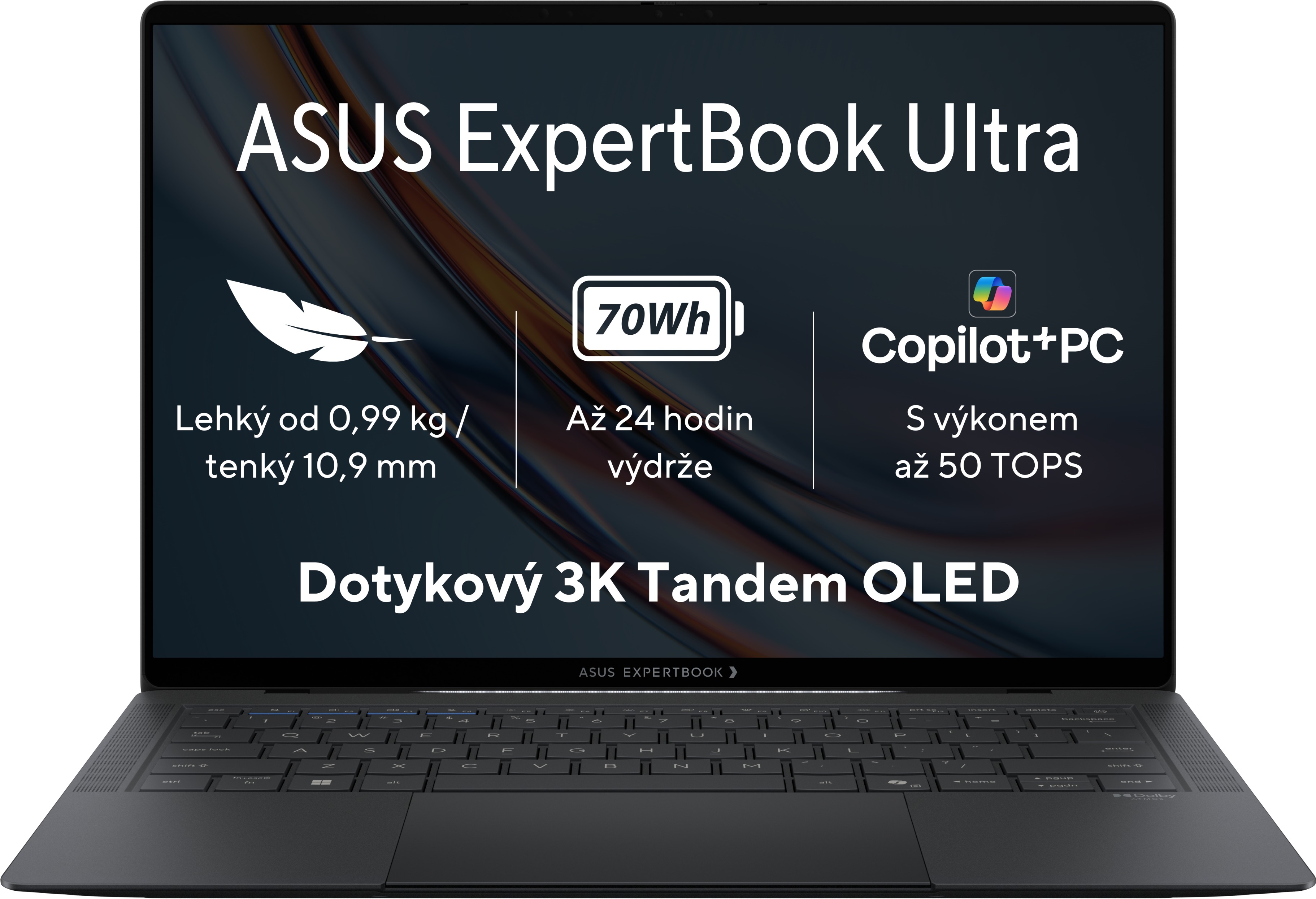 ASUS ExpertBook Ultra B9406CAA-OLEDX7642BX Jet Fog celokovový