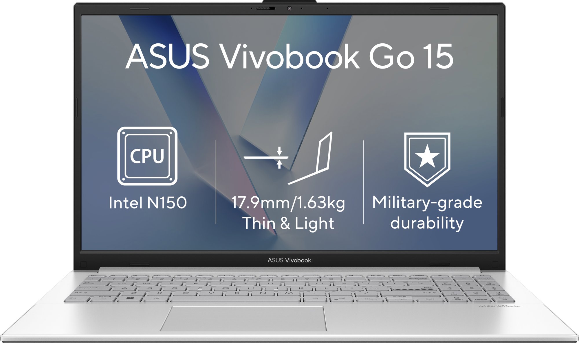 ASUS Vivobook Go 15 E1504TA-BQ163W Cool Silver