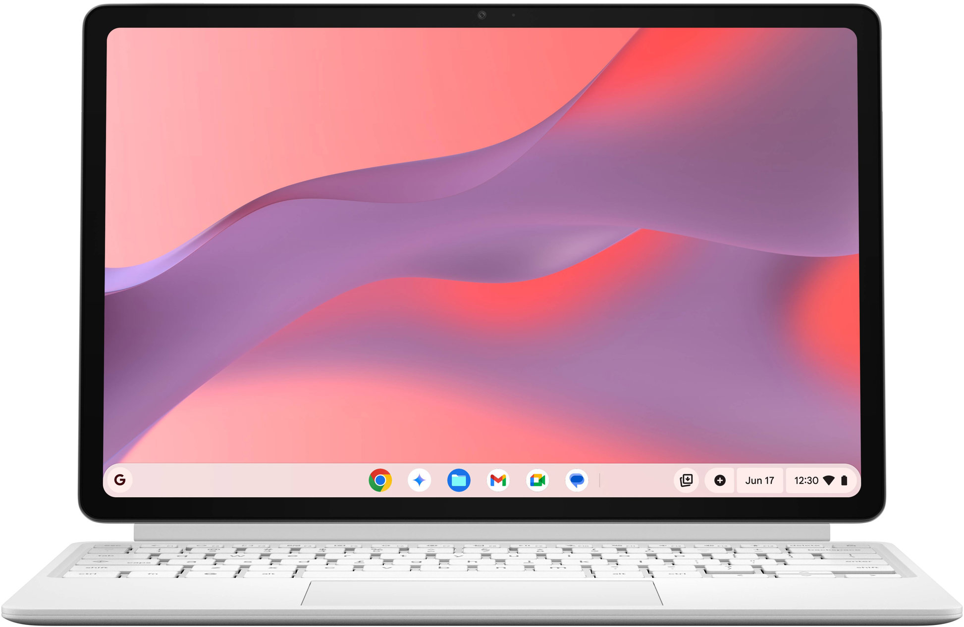ASUS Chromebook CM32 Detachable CM3206DM4A-WHITE8128 Cloud Titanium kovový (bez adaptéru)