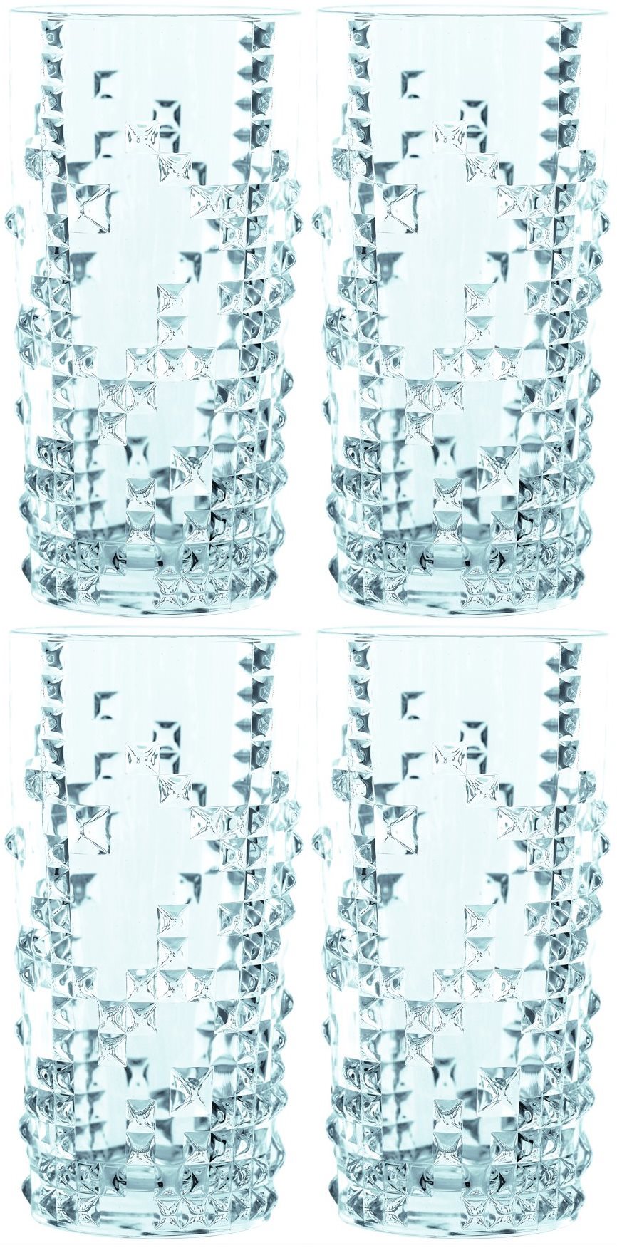 Nachtmann Sada sklenic Long Drink 390ml 4ks PUNK