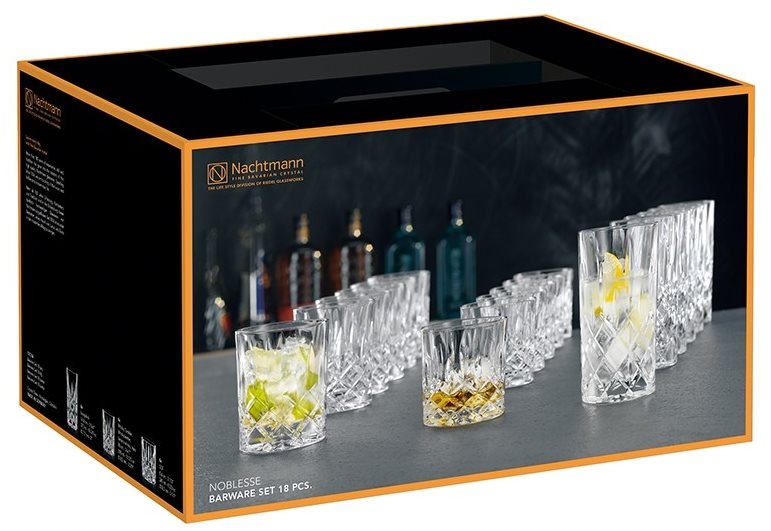 Nachtmann Sada sklenic 18 ks 240 ml/295 ml/395 ml NOBLESSE 101764