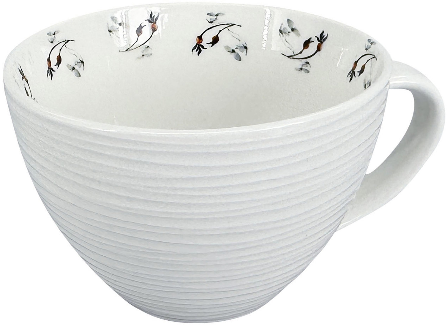 by inspire Porcelánový hrnek Croft Advent Berries, zelenočervený, 400 ml