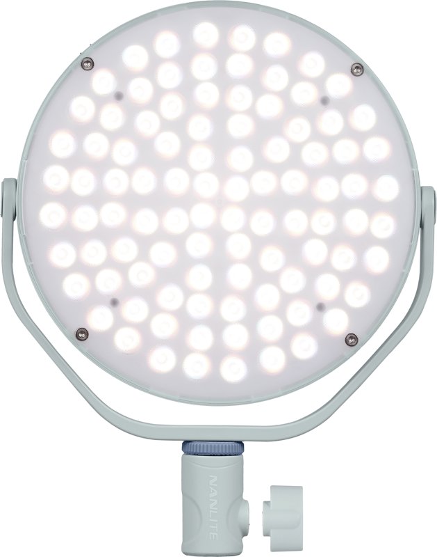 Nanlite Miro 30c LED Full-color Round Panel Light (Mint Blue)