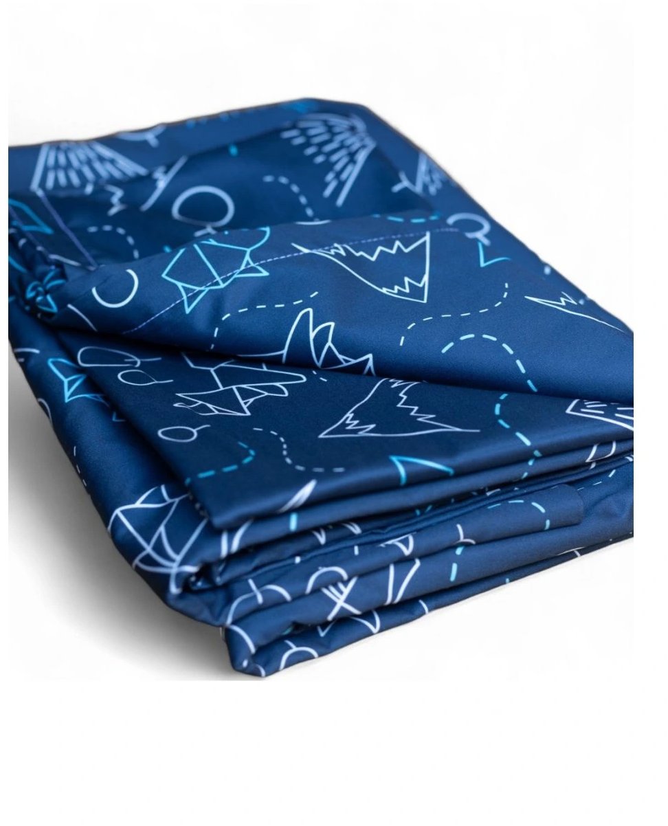 nanoSPACE Dětské prostěradlo pro alergiky na matraci se zipem, nanobavlna 60 × 120 × 8 cm