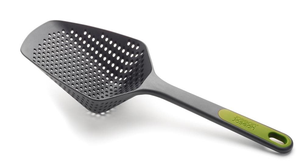 Cedníková lžíce SCOOP™PLUS , velká, šedá, Joseph Joseph