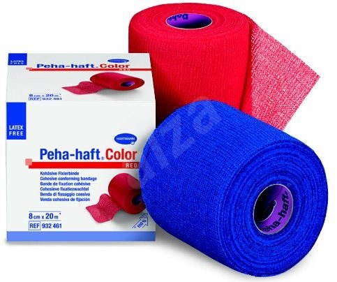 PEHA-HAFT Color Elastické fixační obinadlo 6 cm x 20 m