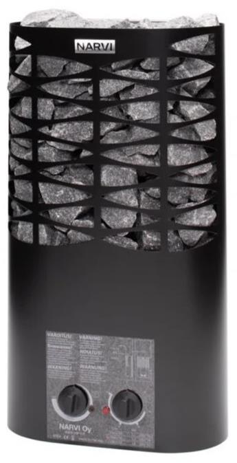 Narvi Saunová kamna elektrická NS Mini 3,6 kW, black