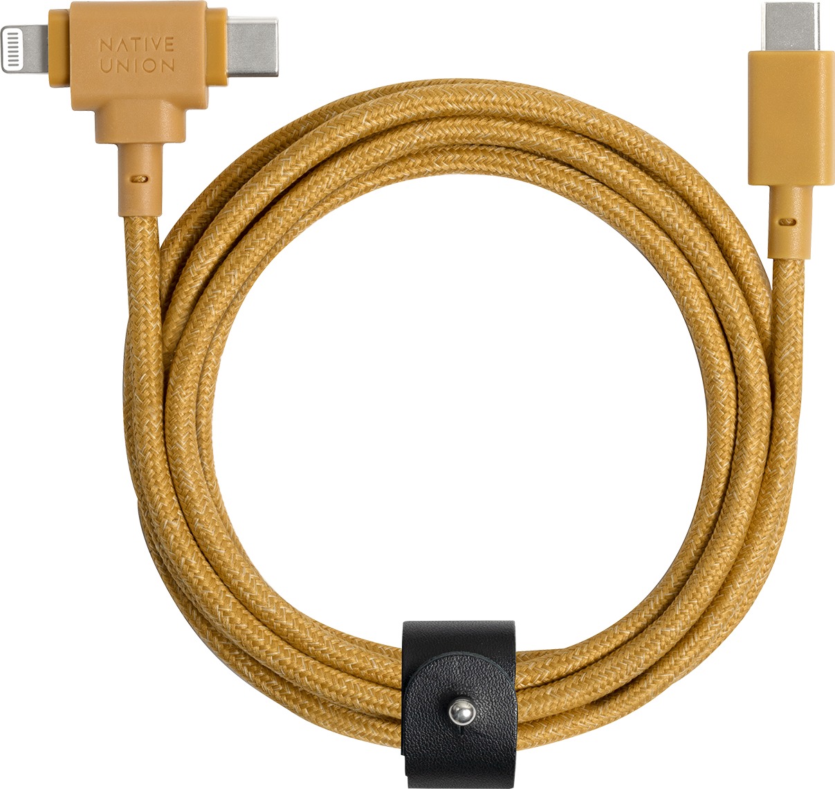 Native Union Belt Universal Cable (USB-C – Lighting/USB-C) 1.5m Kraft