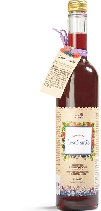 Naturprodukt Sirup lesní směs 500ml