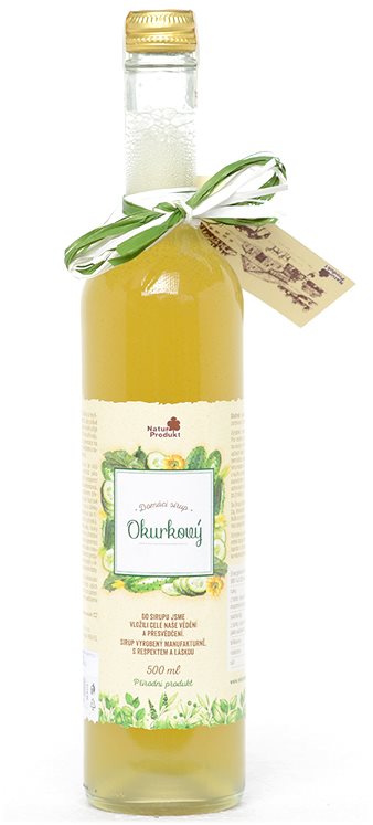 Naturprodukt Sirup okurkový 500ml