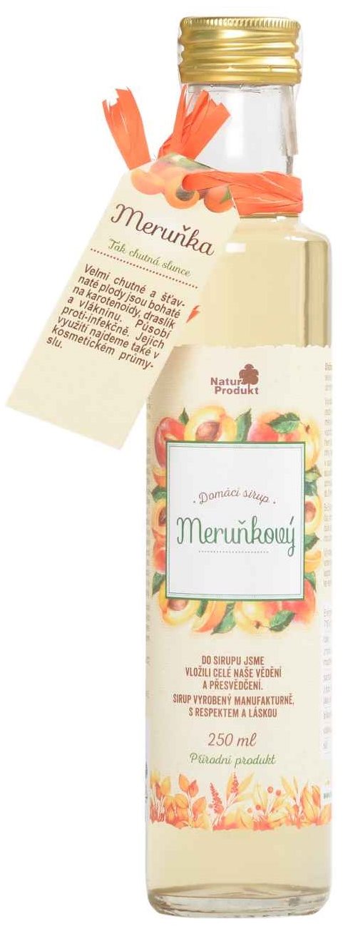 Naturprodukt Sirup meruňkový 250ml