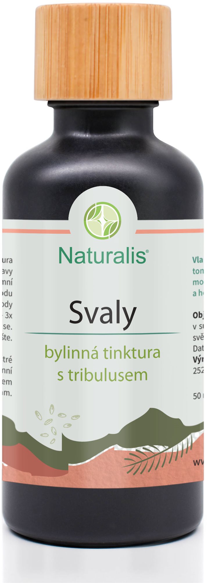 Naturalis Svaly bylinná tinktura s tribulusem 50 ml