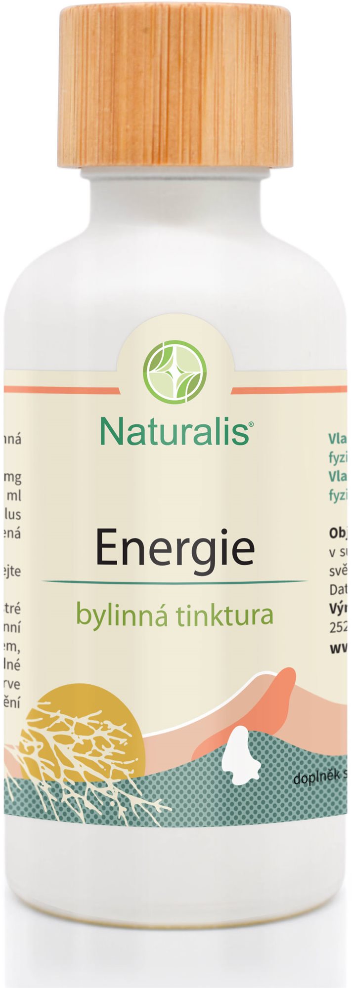 Naturalis Energie bylinná tinktura 50 ml