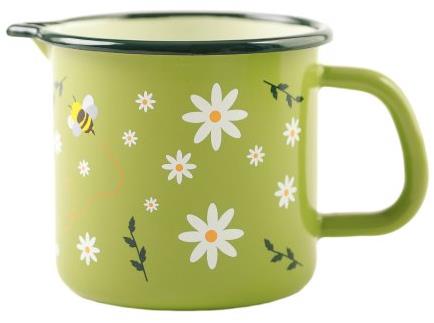 Metalac včelka, hrnek s výlevkou 10 cm, 0,8 l