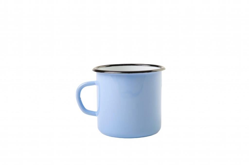 Olymp, smaltovaný hrnek světle modrý 7 cm, 0,25 l (211/27)
