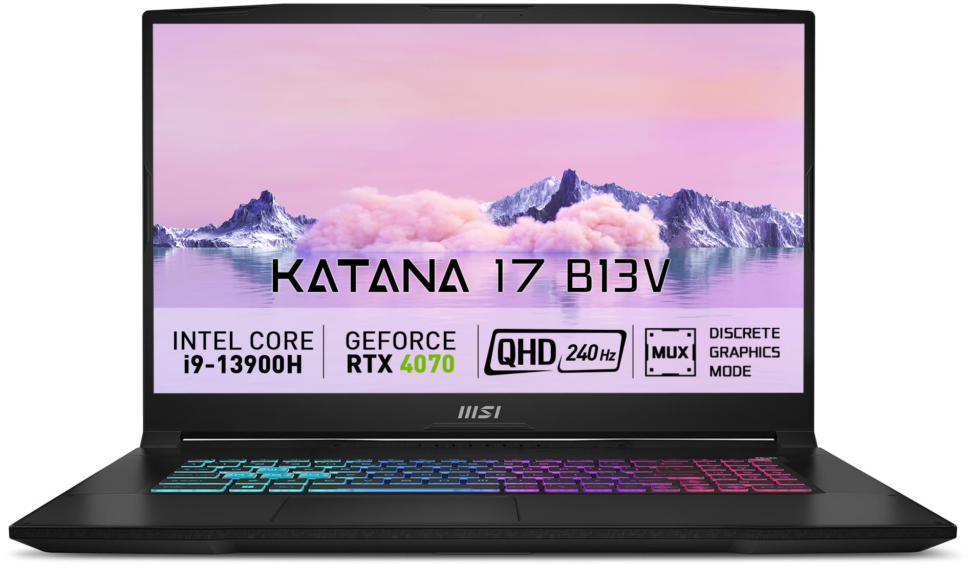 MSI Katana 17 B13VGK-885CZ herní notebook