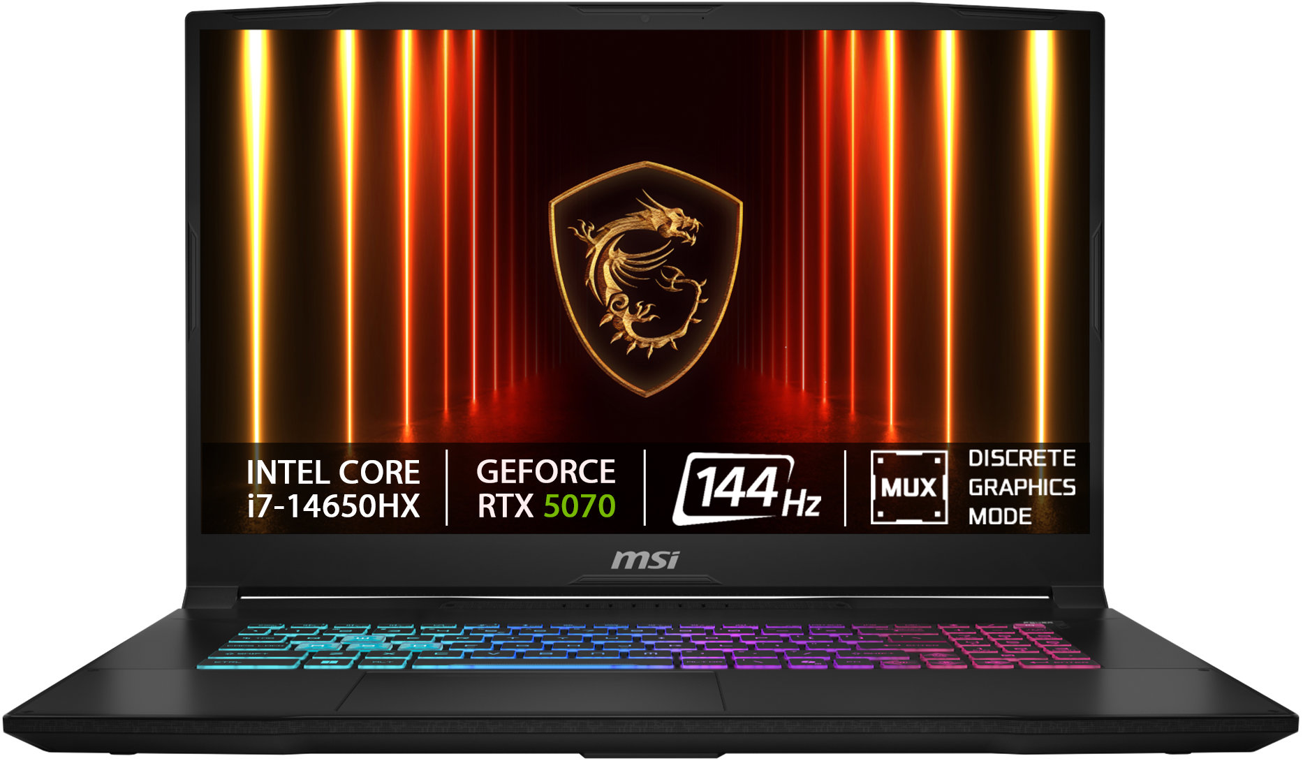 MSI Katana 17 HX B14WGK-026CZ herní notebook