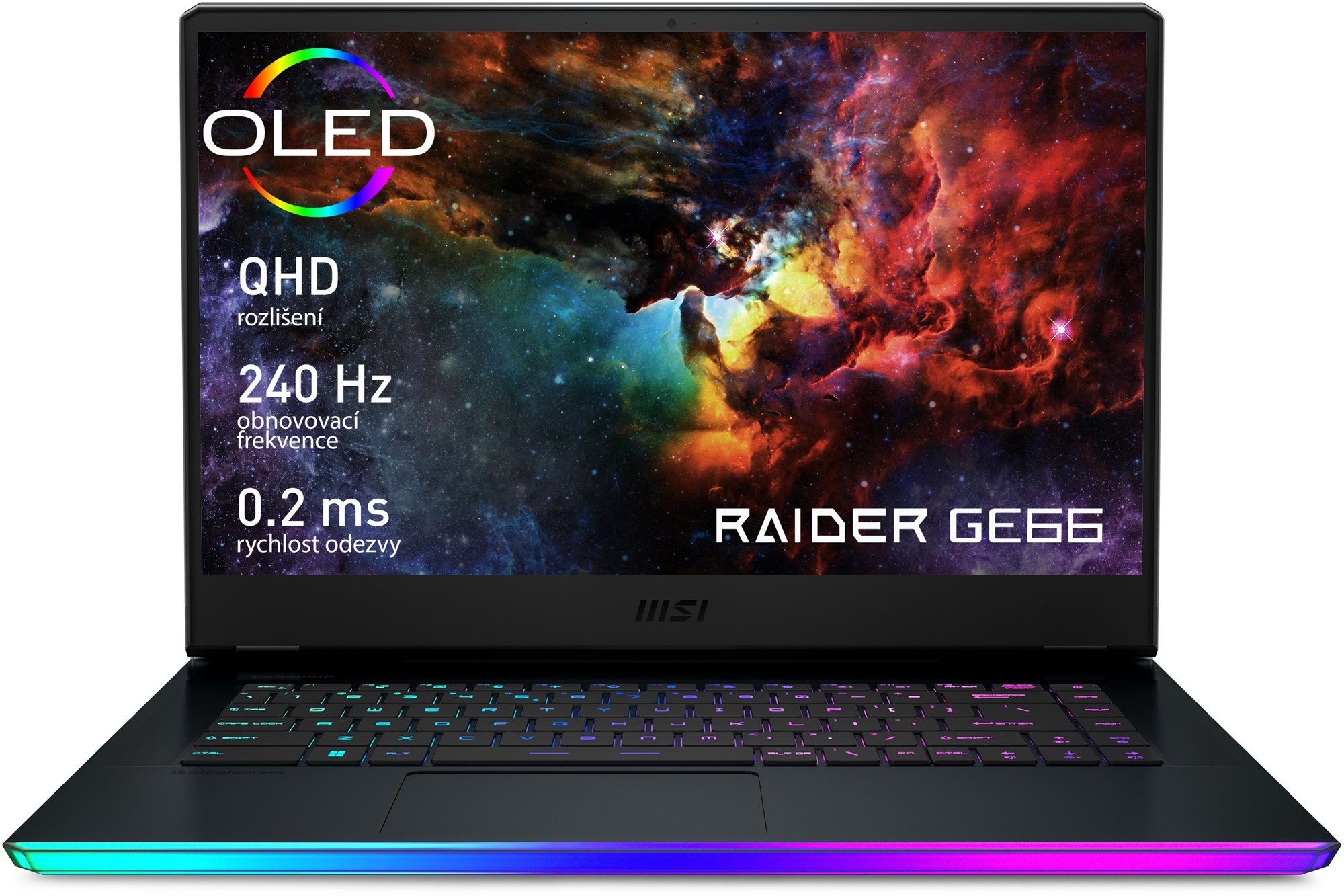 MSI Raider GE66 12UGS-806CZ herní notebook