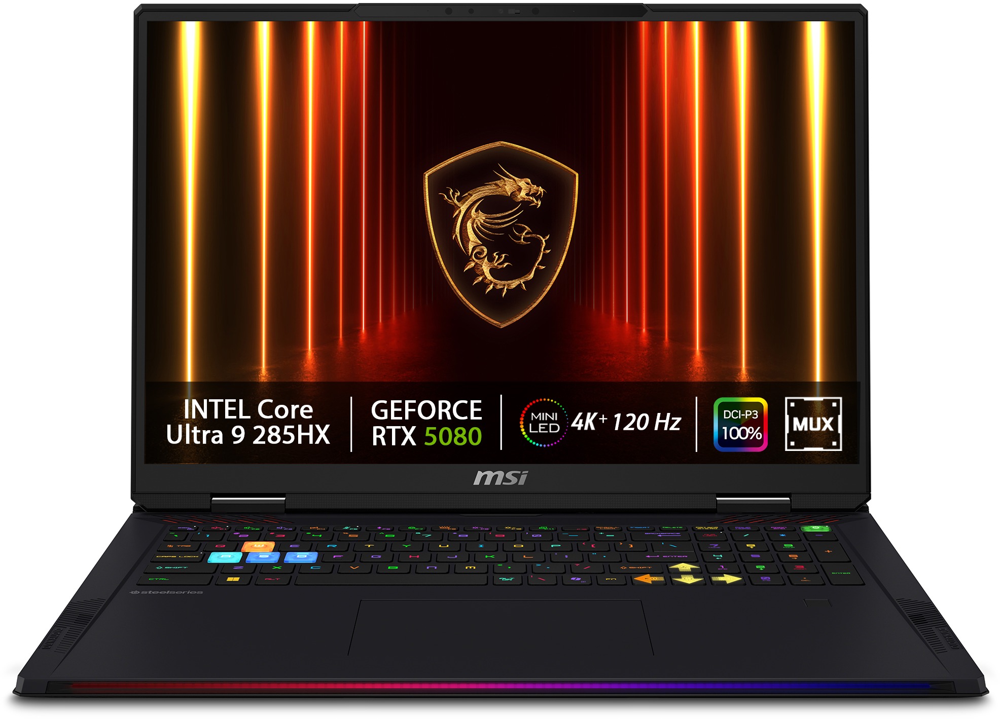 MSI Raider 18 HX AI A2XWIG-042CZ herní notebook v kovovém designu