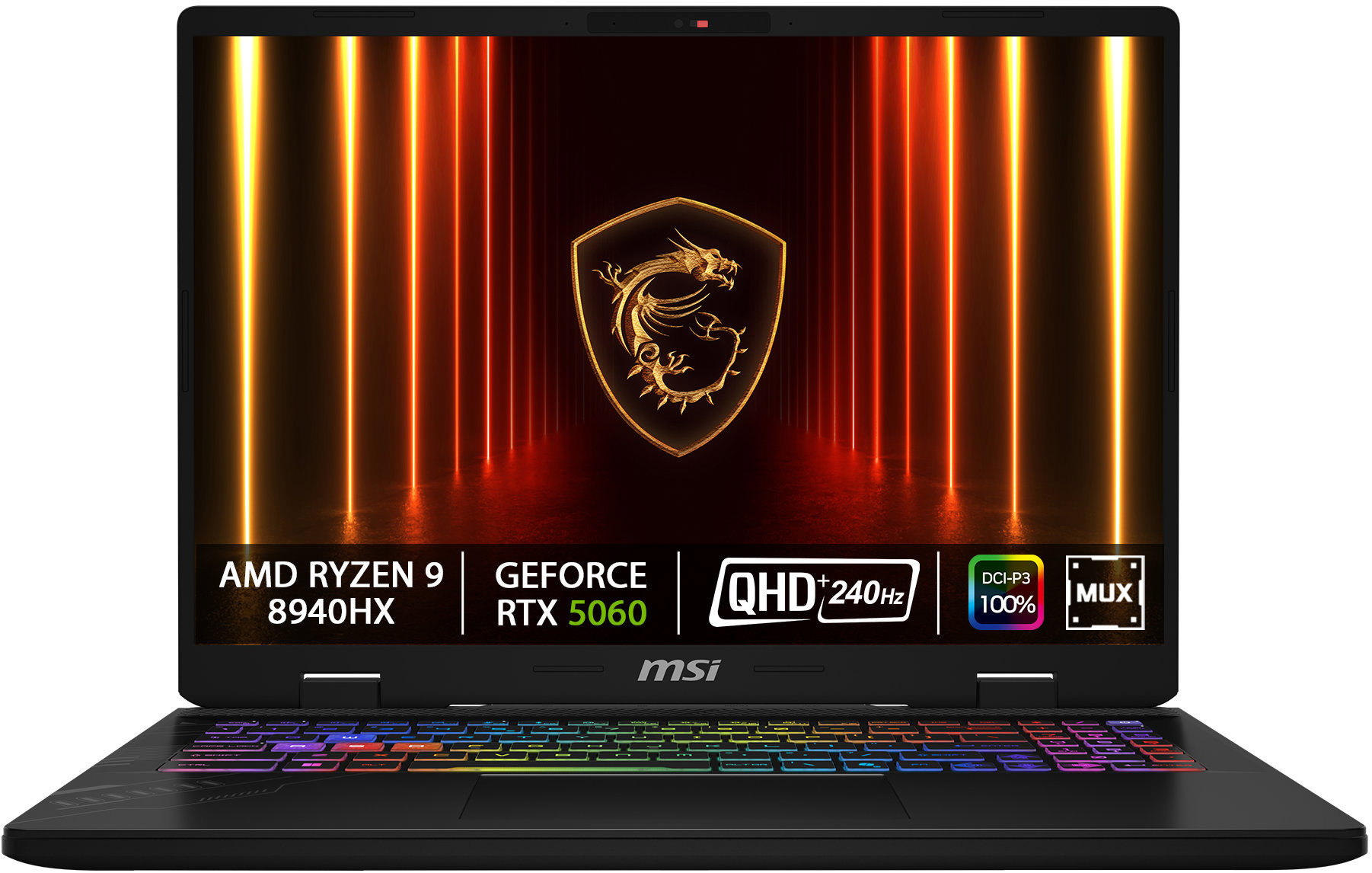 Notebook MSI Crosshair A16 HX D8WFKG-022CZ s kovovým designem